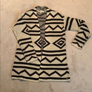 Long Roxy Aztec Sweater